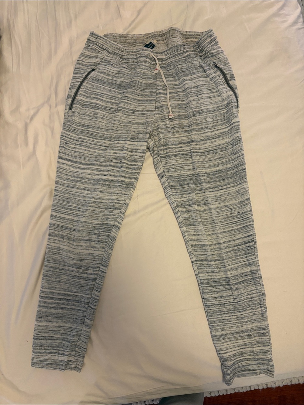 Saturday Sunday brand Anthropologie Heather Grey Jogger Sweatpants